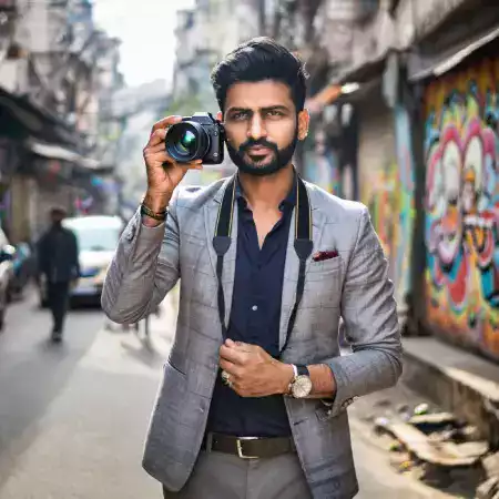 Rajesh Kumar, Lead Photographer specializing in fashion and portrait photography
